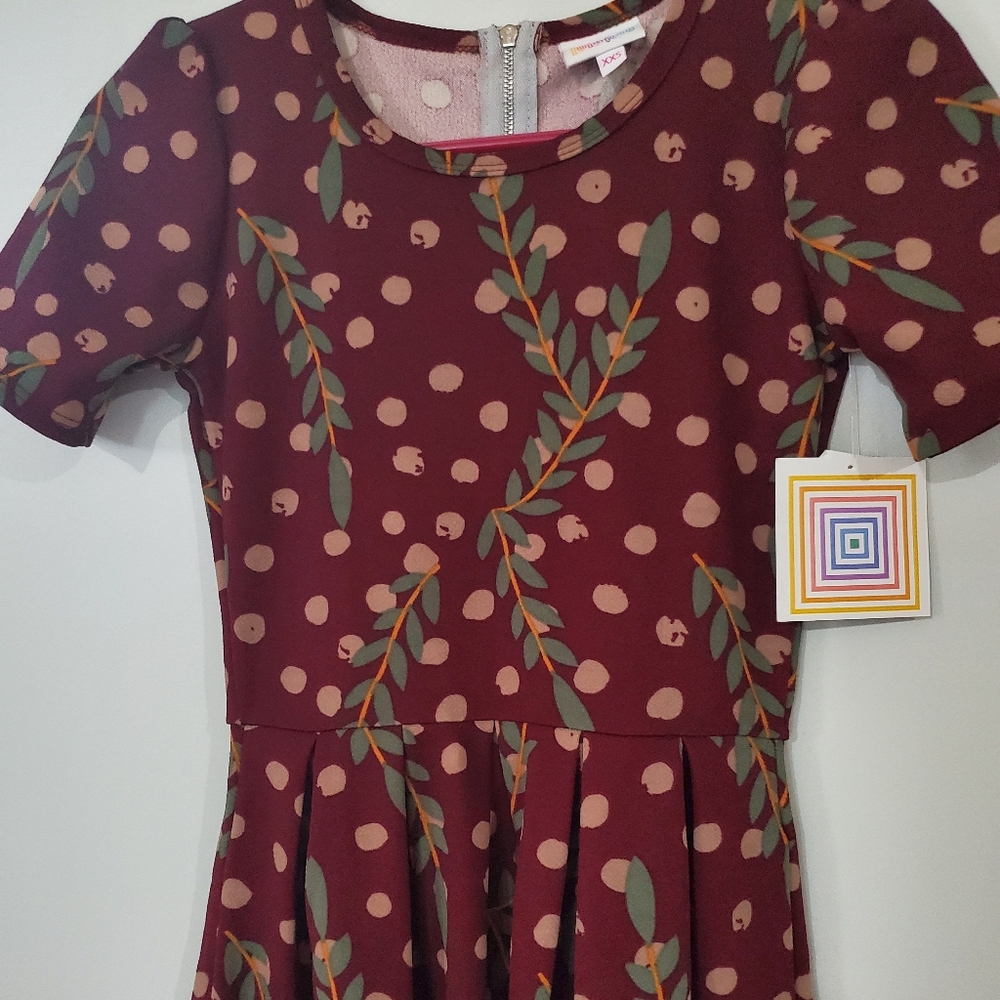 NWT Lularoe Amelia Dress - Picture 2 of 9